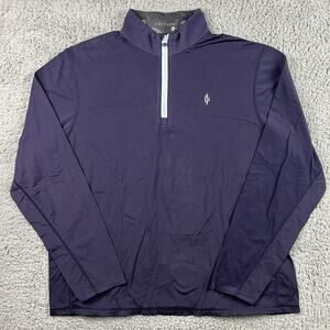Greyson Tate Mockneck Quarter Zip XXL Navy